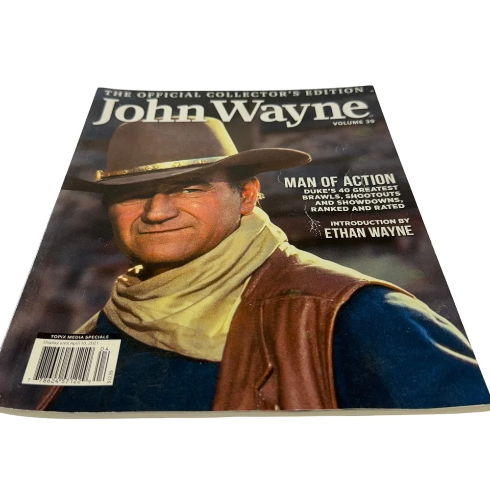 John Wayne Official Collector Edition Magazine Lot Volumes 13 22 35 39 The Duke